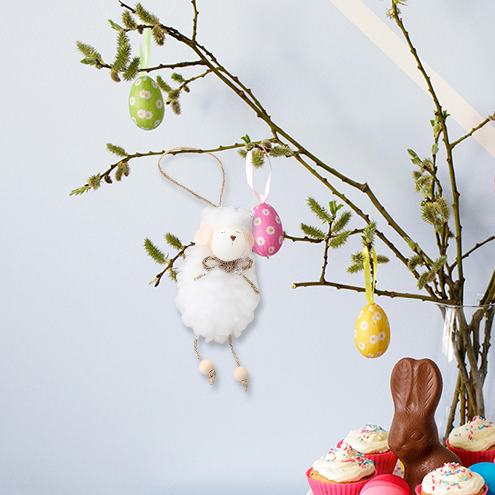 

Пасхальная фигурка овцы, подвесной орнамент, подвесные украшения для спальни