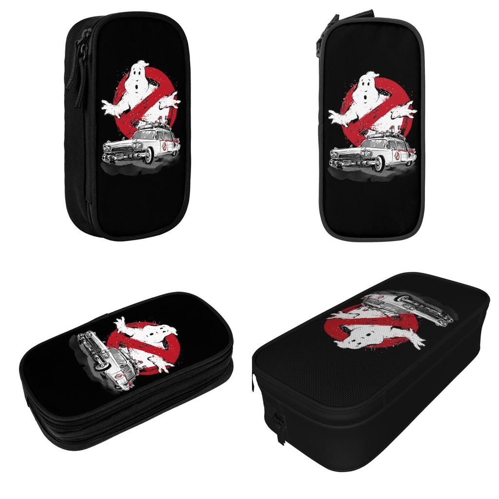 Ghostbusters-Monster Movie Pencil Case Ghost Busters Pen Bag Girls Boys Big Capacity School Supplies Gifts Pencilcases
