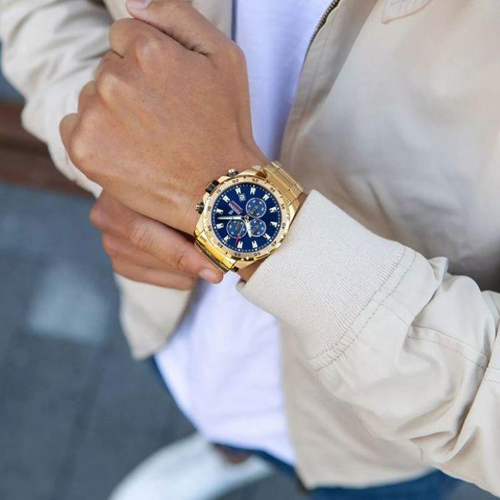 Montre Homme - Festina - F20541/2 - Chrono Sport - Cadran bleu 45.05mm - Etanchéité 10 Atm