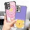 Cardcaptor Sakura Cute Girl Plating Phone Case For Samsung A17 A07 A37 A57 A16 A56 A15 A55 A14 A54 A13 A53 A26 A36 A25 A35 A24 A
