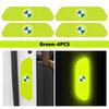 LXZR9 4pcs Car Door Reflective Strip Night Safety Warning Tape Stickers For BMW 1 3 5 7 Series M F01 F20 F10 F13 E52 E53 E60 E93