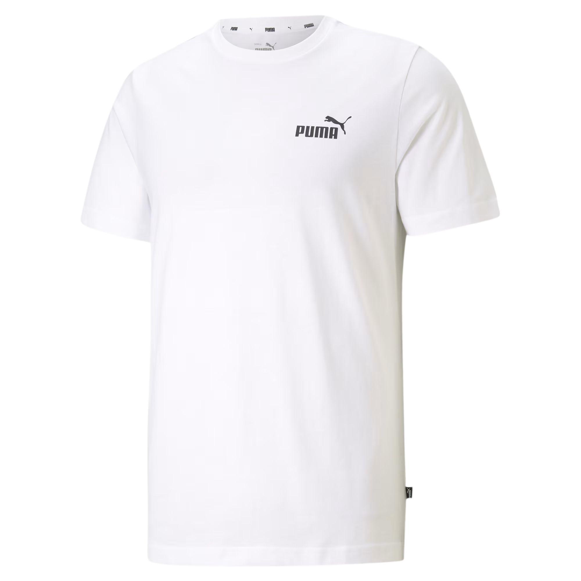 PUMA ESSENTIALS T Shirt Men s White 586668-02 L