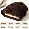 Autumn and winter fashion hats women's solid color simple warm headgear versatile face small knitted headgear wool hat