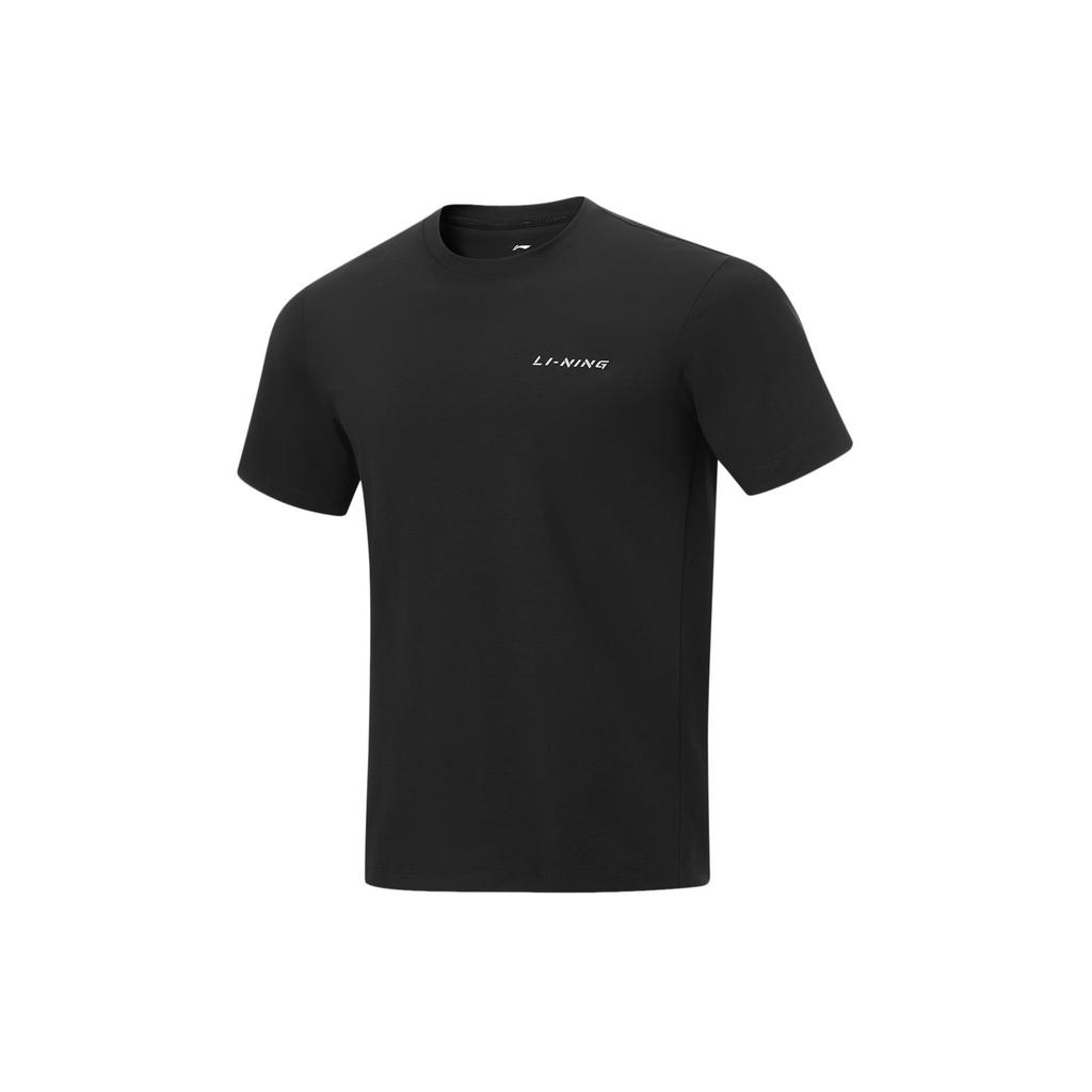 Li-Ning Cooling Tea T Quick-Dry Casual Sports Top Round Neck Pullover Comfortable Breathable Early Spring Short Sleeve T-Shirt Men Tops ATSU641-4