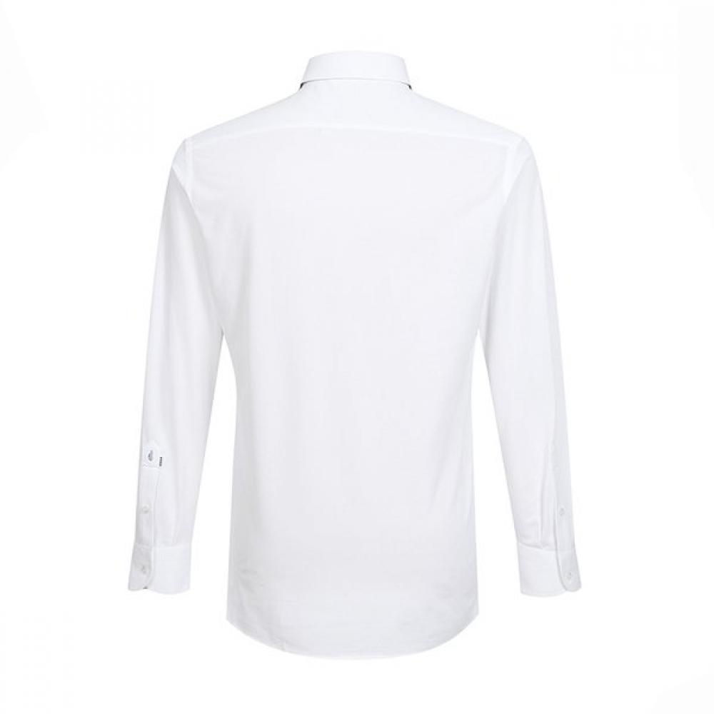 VANBROUGH Solid Jersey Classic Shirt  Bossg1003 Wh 