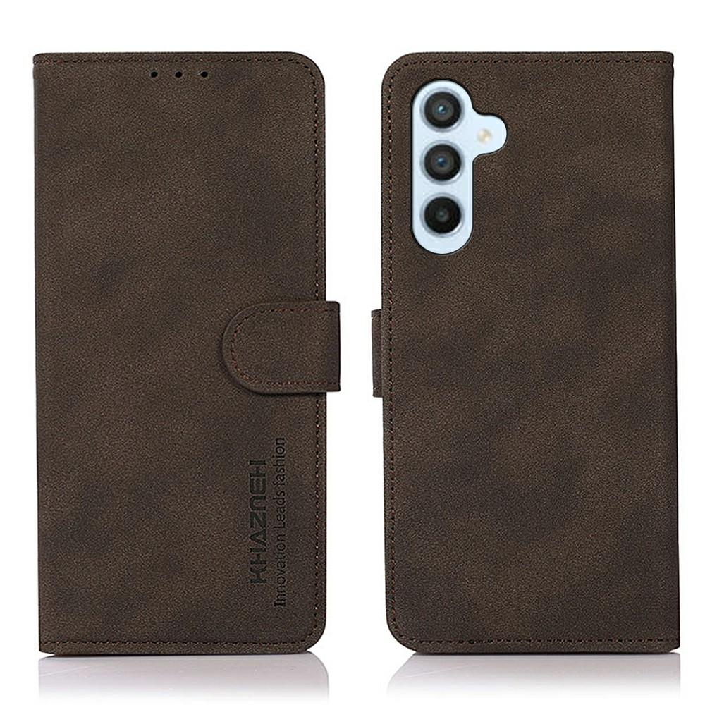 KHAZNEH For Samsung Galaxy S26+ Case Anti Scratch PU Leather Wallet Stand Phone Cover