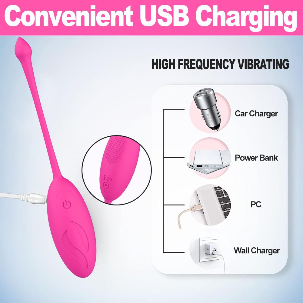 Women's Wearable Panties Remote Control Vibrator - Vaginal Egg for Couples Masturbation Sex Toy