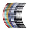 Waterproof Motorcycle Car Wheel Tire Stickers PVC Motorcycle Reflective Rim Tape  Motocross Bike