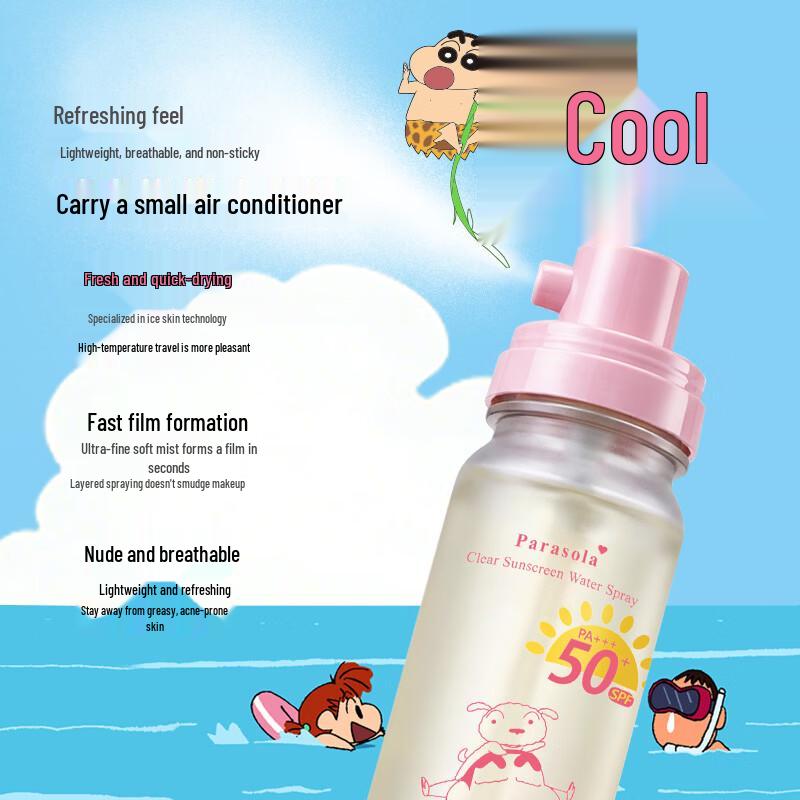 Naris Up Crayon Shin-chan SPF50+ PA+++ Sunscreen Spray