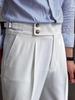 Men's British-Style Wrinkle-Resistant Dress Pants - Casual, Versatile, and Stylish French Suit Trousers