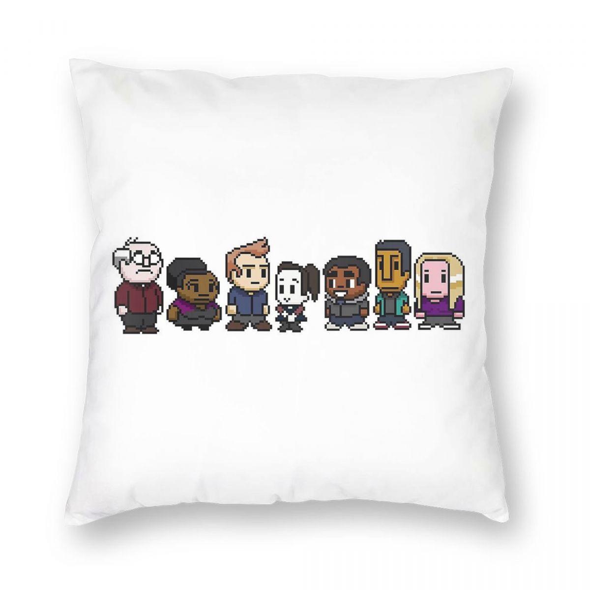 

Community Tee Pillowcase Polyester Linen Velvet Printed Zip Decorative Throw Pillow Case Sofa Seater Cushion Cover 45x45 30x30cm