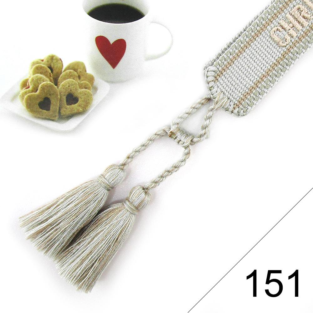Custom Bohemian Embroidered Bracelet with Tassel and Woven Rope - Handmade Jewelry for Couples and Women