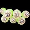 50Pcs Luminous Fake Eyeballs Halloween Eyeball Glow In The Dark Bouncy Ball Decoration Haunted House Home Bar Horror Props