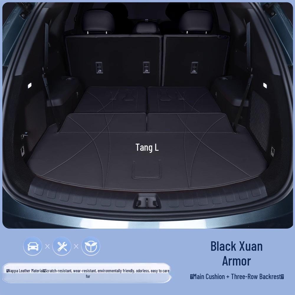 BYD Tang L 2025 Trunk Mat, Full Coverage for EV/DM-i/DM-p Models
