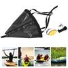 24in Portable Boat Anchor Float Set Accessory for Yacht Rubber Dinghy Kayak  Fishing Boatblack
