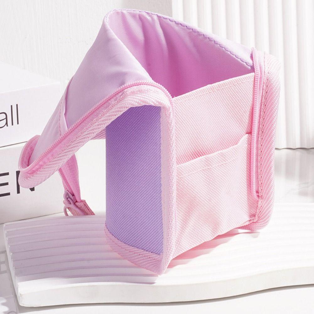 Simple Pencil Case Creative Storage Bag Pen Organizer Stationery Bag  Primary and Secondary School