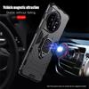 KEYSION Shockproof Armor Case for Oneplus 11 5G 11R 10R 150W Metal Ring Stand Phone Cover for One Plus Ace 2 5G 1+ Ace Racing
