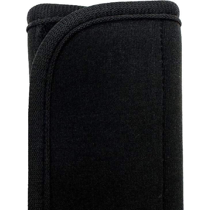 Wanty® 1 Pair of 2 Black Color Neoprene Multipurpose Comfort Shoulder Strap Pads Shoulder Cushion Pad Protector for Laptop/Travel