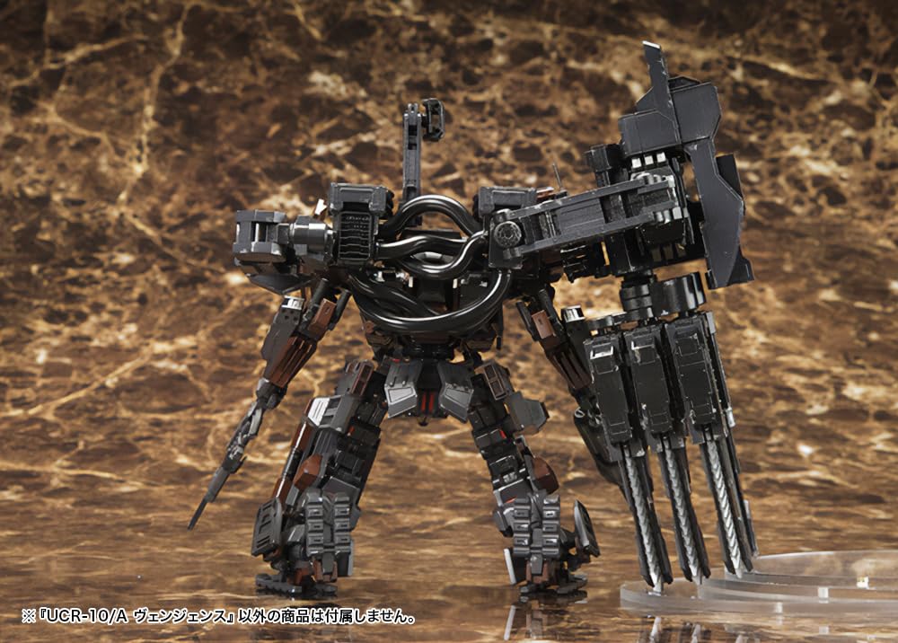 Kotobukiya Armored Core V UCR-10/A Vengeance 1/72 Scale Plastic Model Kit, Approximately 190mm Tall