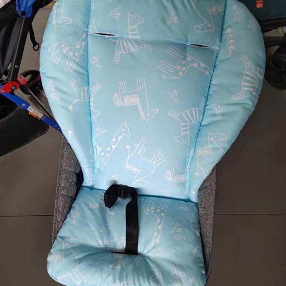 Children Baby Warmer High Chair Animal Print Cotton Mat Stroller Accessories Stroller Mat Liner Mat