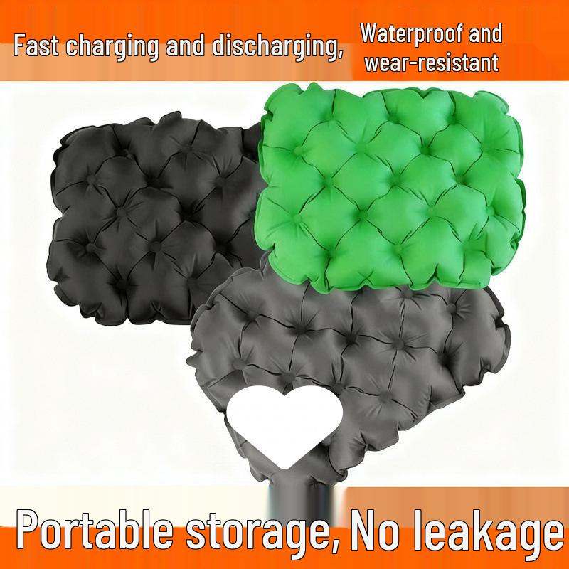 Ultra-Light Portable Outdoor Inflatable Seat Cushion for Camping & Office