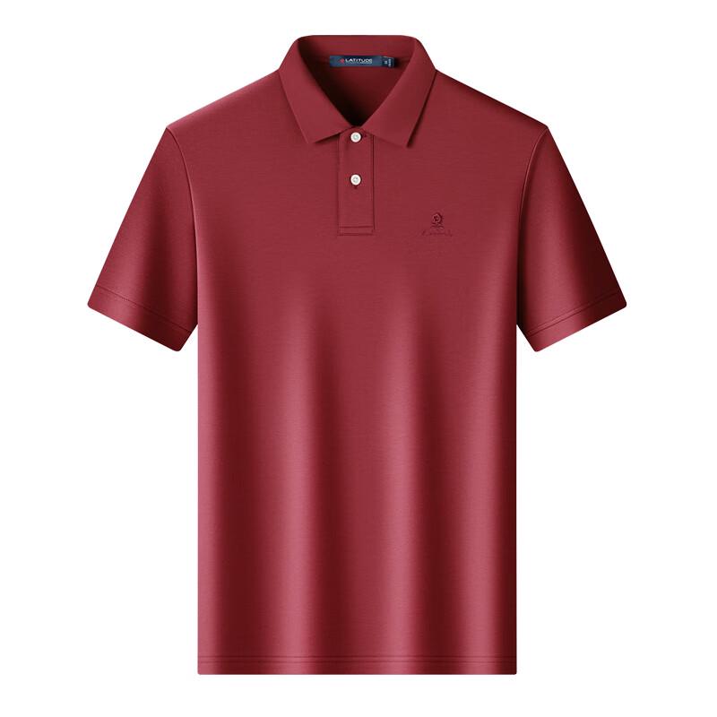Montagut 15% Silk Blend Breathable Men's Polo Shirt