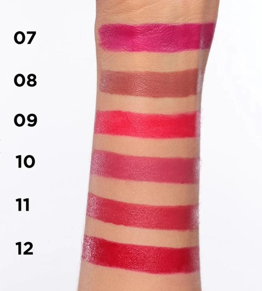 Eveline Kiss Me Quick Lipstick Soft Matt 12 - Long-lasting Matt
