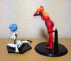 [USED] Evangelion Emotion Style Rei Ayanami Asuka Figure