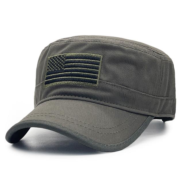 New Embroidery Trucker Hats Gorras Custom Camouflage Cap  Flat Caps US Baseball Cap