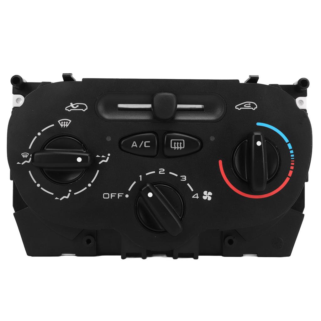 AC Climate Controller Panel 6451WC Air Conditioning Switch Control Panel Replacement for Peugeot 206 207