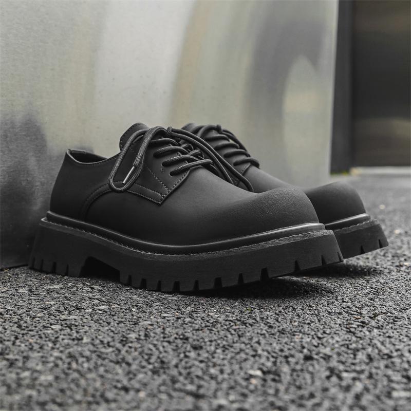 2024 Trendy British Style Derby Shoes - Fashionable Big Head Casual Shoes 32057-A