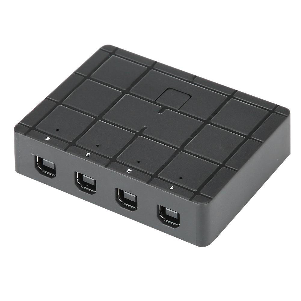 USB Splitter 4 in 1 out Umschalter Computerzubehör für Windows 98   ME   2000   XP   Windows 7   Windows 8.1