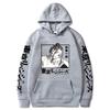 Printed Hooded Jumper Anime Hoodie