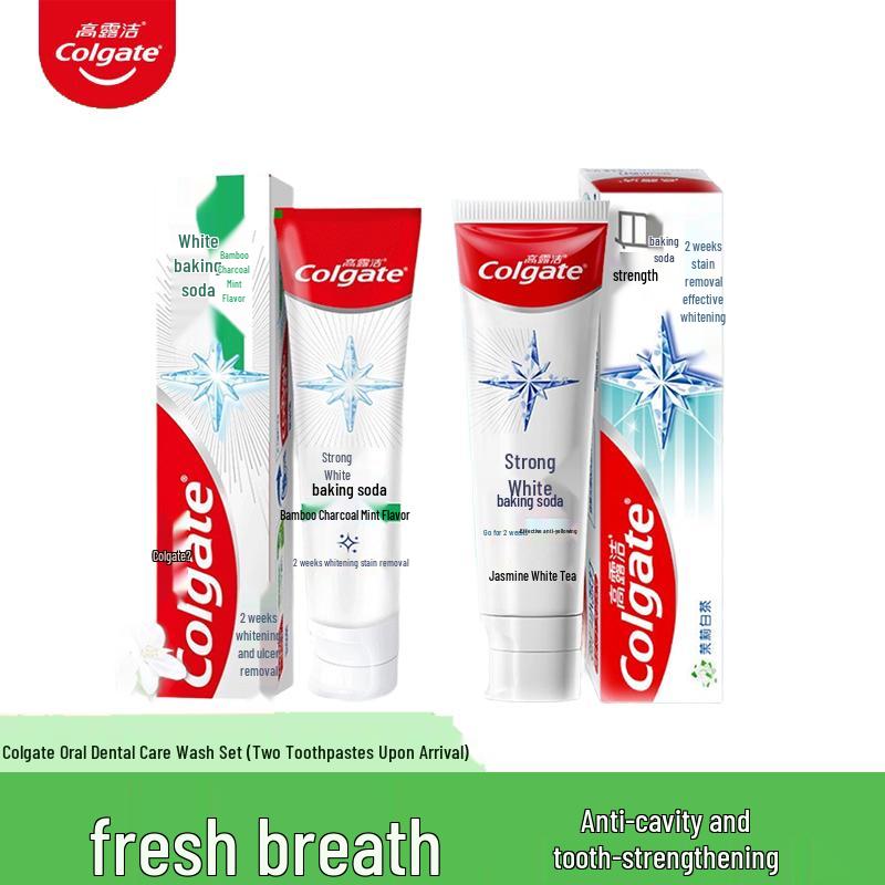 Colgate Bright White Toothpaste Duo Set