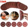 Premium Quality 5-inch 8-hole Sanding Discs With Superior Wear-resisting Alumina