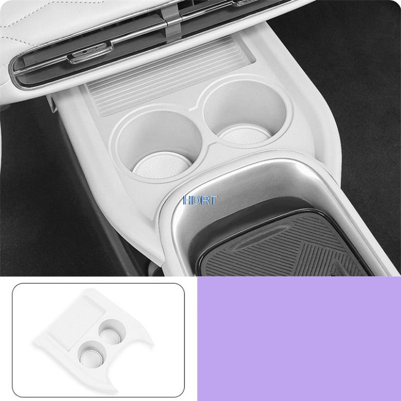Car Style Storage Box Tray Pad Fit For Dongfeng Nammi 01/Box 2024 + Central Console Water Cup Holder Organizer Cover Accessories