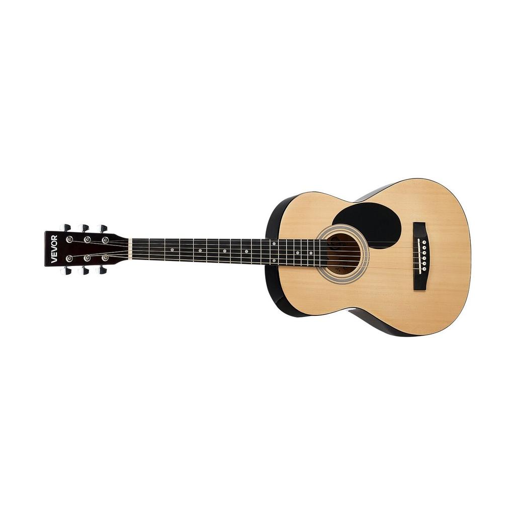 36 In Dreadnought Acoustic Guitar Natural Beginner Bundle Gig Bag for Teen