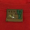 KENZO JUNGLE 90s Made In Italy Old Flower Embroidery Long Sleeve Sweater Women Used