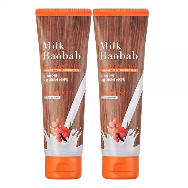 

Парфюмированная восстанавливающая маска для волос Milk Baobab 200 мл 200ml × 2 pieces