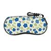 Floral Illustration Watercolor Flowers Glasses Case Gifts For Fans Zipper Eyewear Box Print Eyewear Container