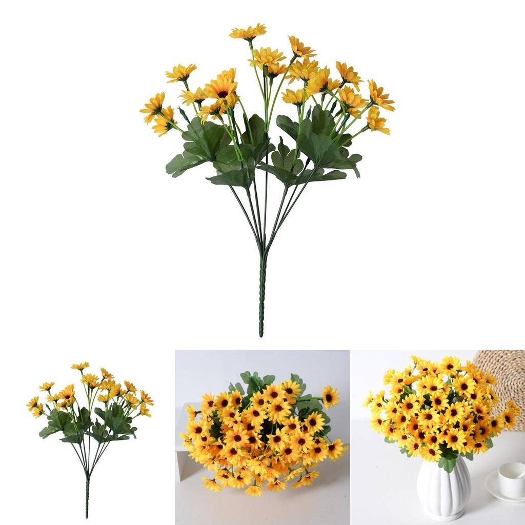 Helianthus Annuus Decor Artificial Flowers With Realistic Design For Outdoor Events And Indoor Accents