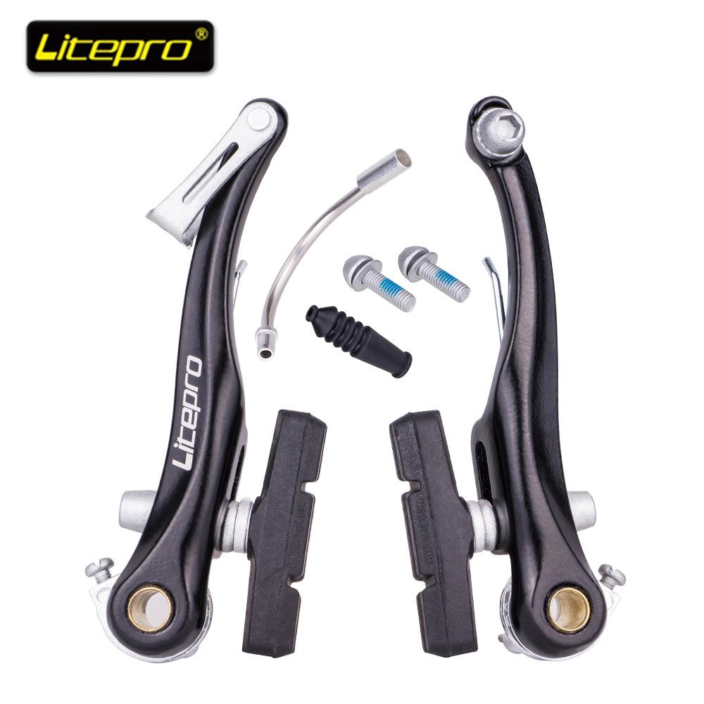 

Cycling V Brake Caliper Long Arm Brake For MTB Folding Bike Bicyle Accessories чорний