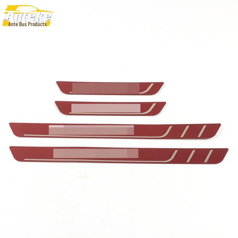 Yidong PLUS 20-Model Stainless Steel Welcome Pedal Sill Strip Decoration Sticker for Cars
