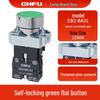XB2 Emergency Stop Self-Locking Metal Push-Button Switch with Mushroom Head