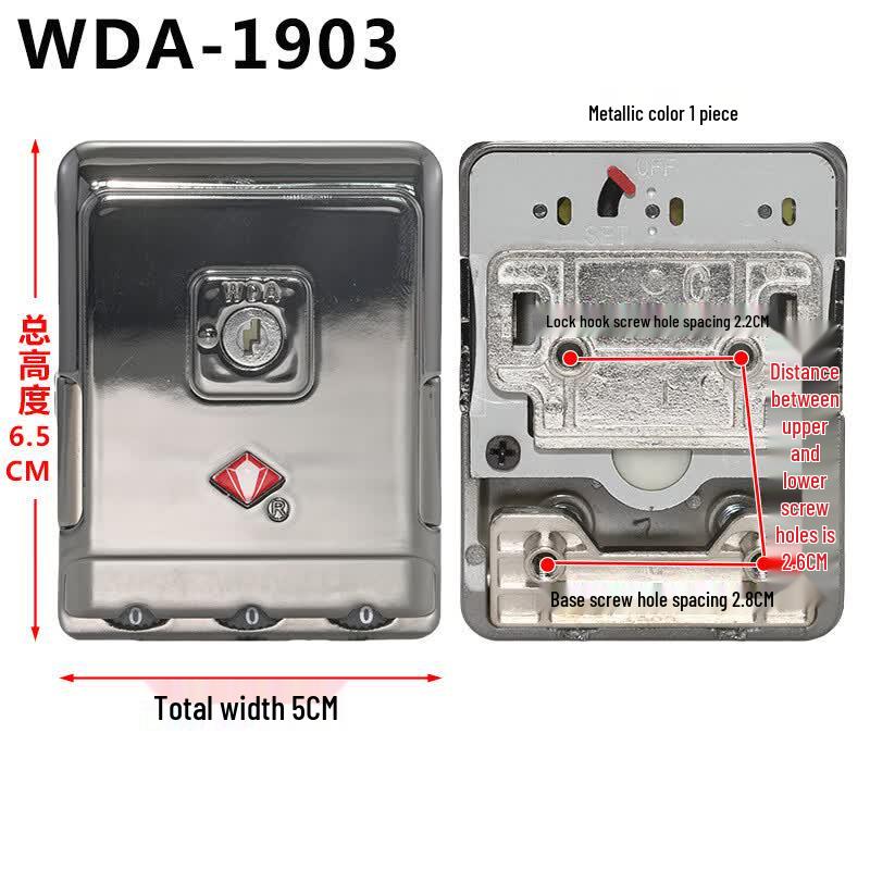Xinjingzhou Luggage TSA Combination Lock 10 Pieces