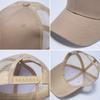 Custom Embroidery logo High Quality Mesh Cap Hats 6 Panel Trucker Hat