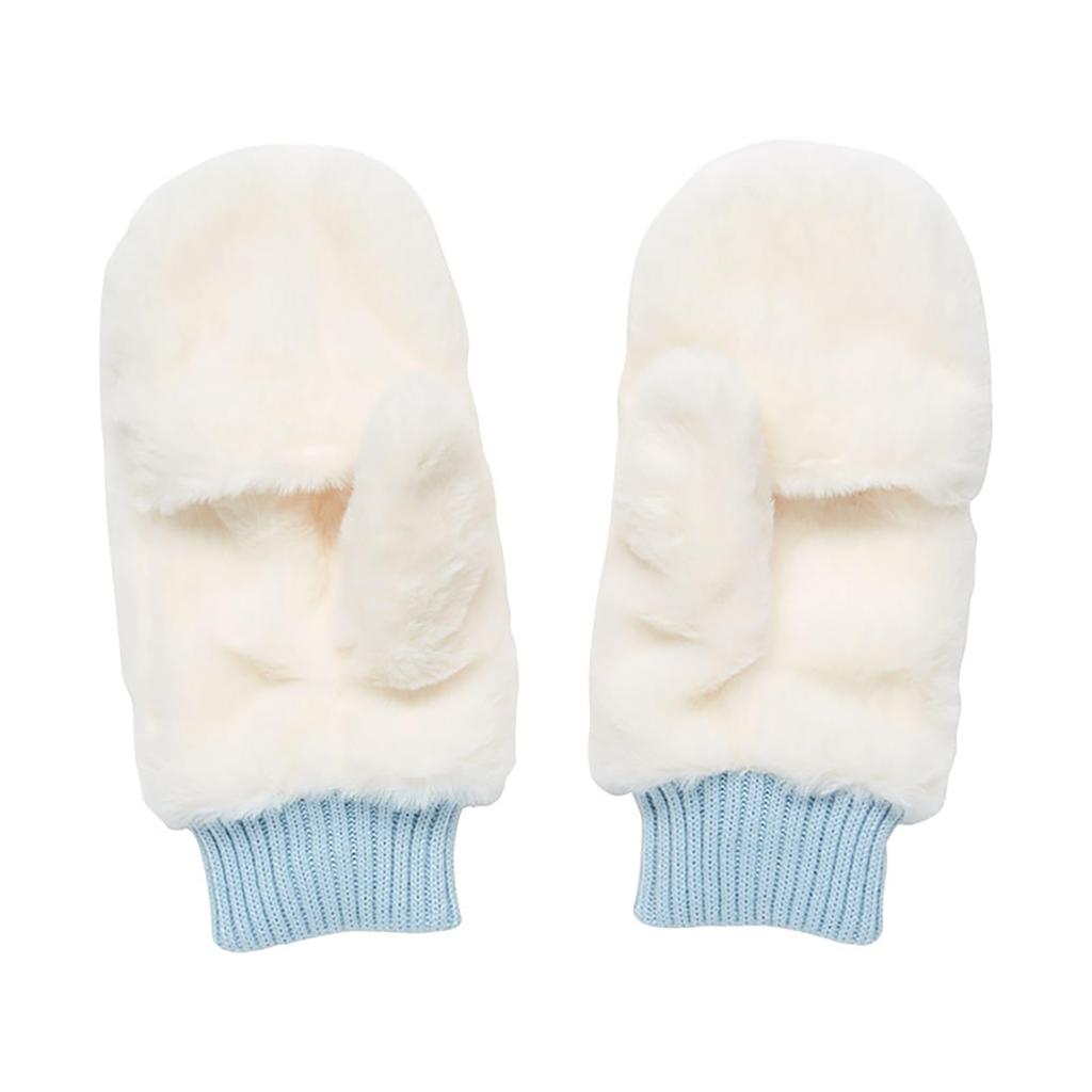 Sanrio Faux Fur Cinnamoroll Cold Weather 379531 Mittens, Fingerless, Protection,