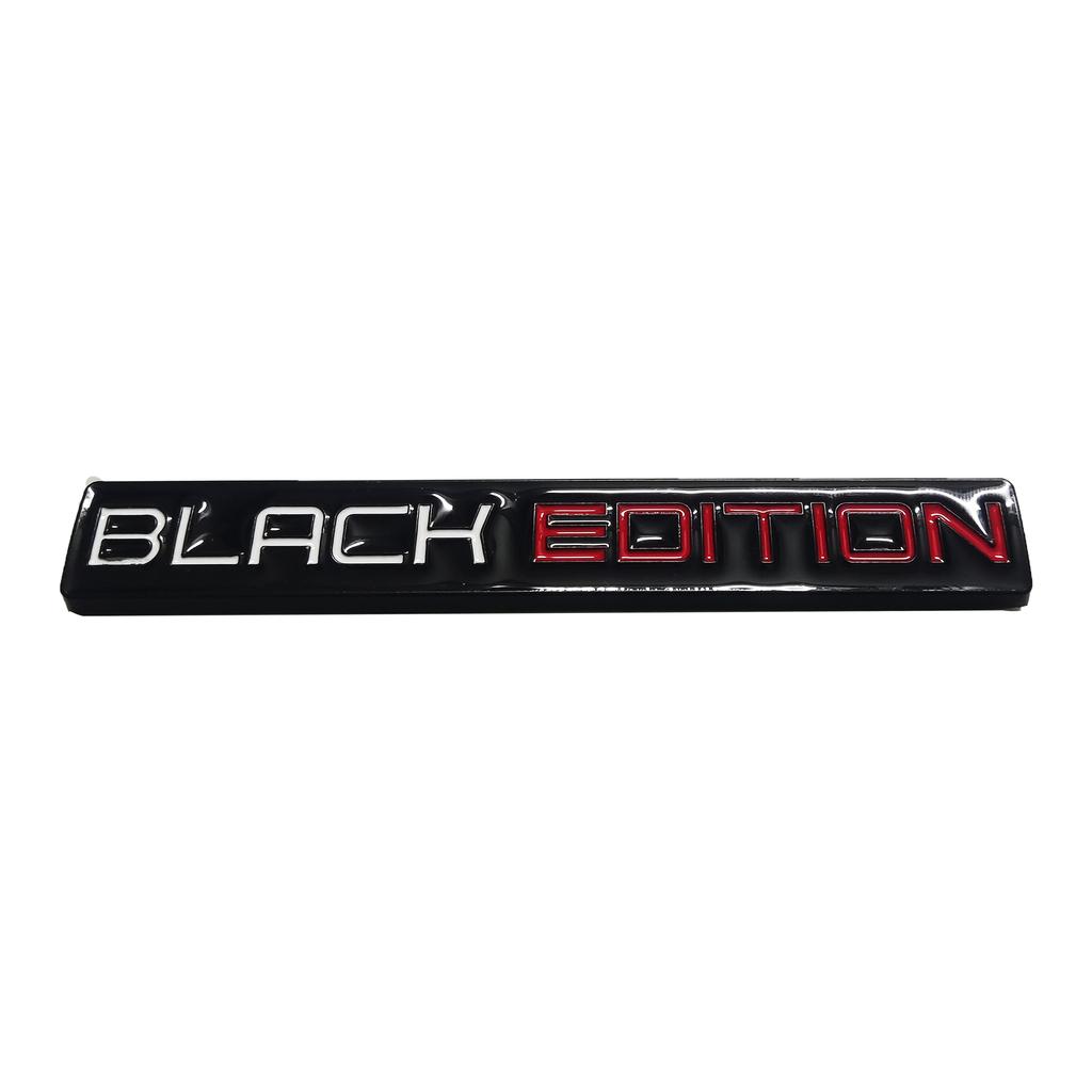 Zinc Alloy Black Edition Car Stickers Warrior Modified Badges