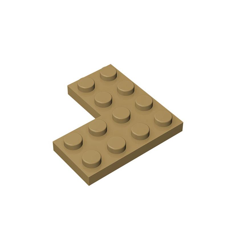 

Non-Toxic Moc 10Pcs 2639 Plate 4X4 Corner Building Blocks Kit Board High-Tech Brick Particle Educational Assemble Toys Birthday Kid Gifts