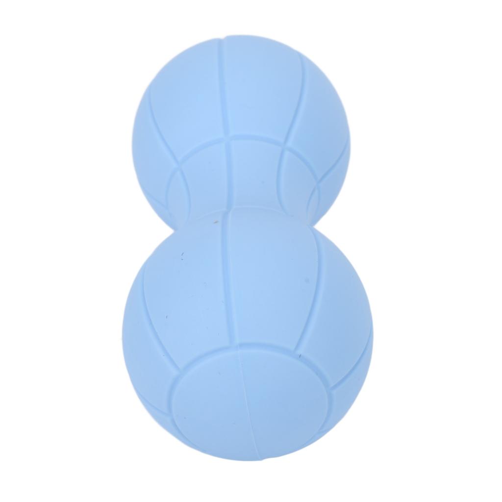 Blue Peanut Massage Ball Double Lacrosse Massage Ball Mobility Ball for Physical Therapy Deep